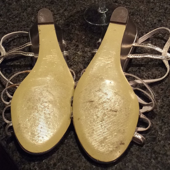 I.MILLER SANDALS/flats GOLD ELEGANT SUMMER - Picture 4 of 8